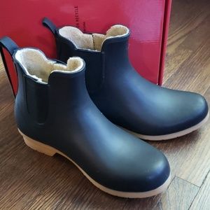 Chooka Rainboots Bainbridge Chelsea fleece lined